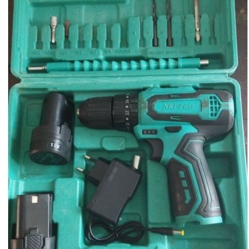 bor cordless 12v ..merk nrt-pro(bekas)