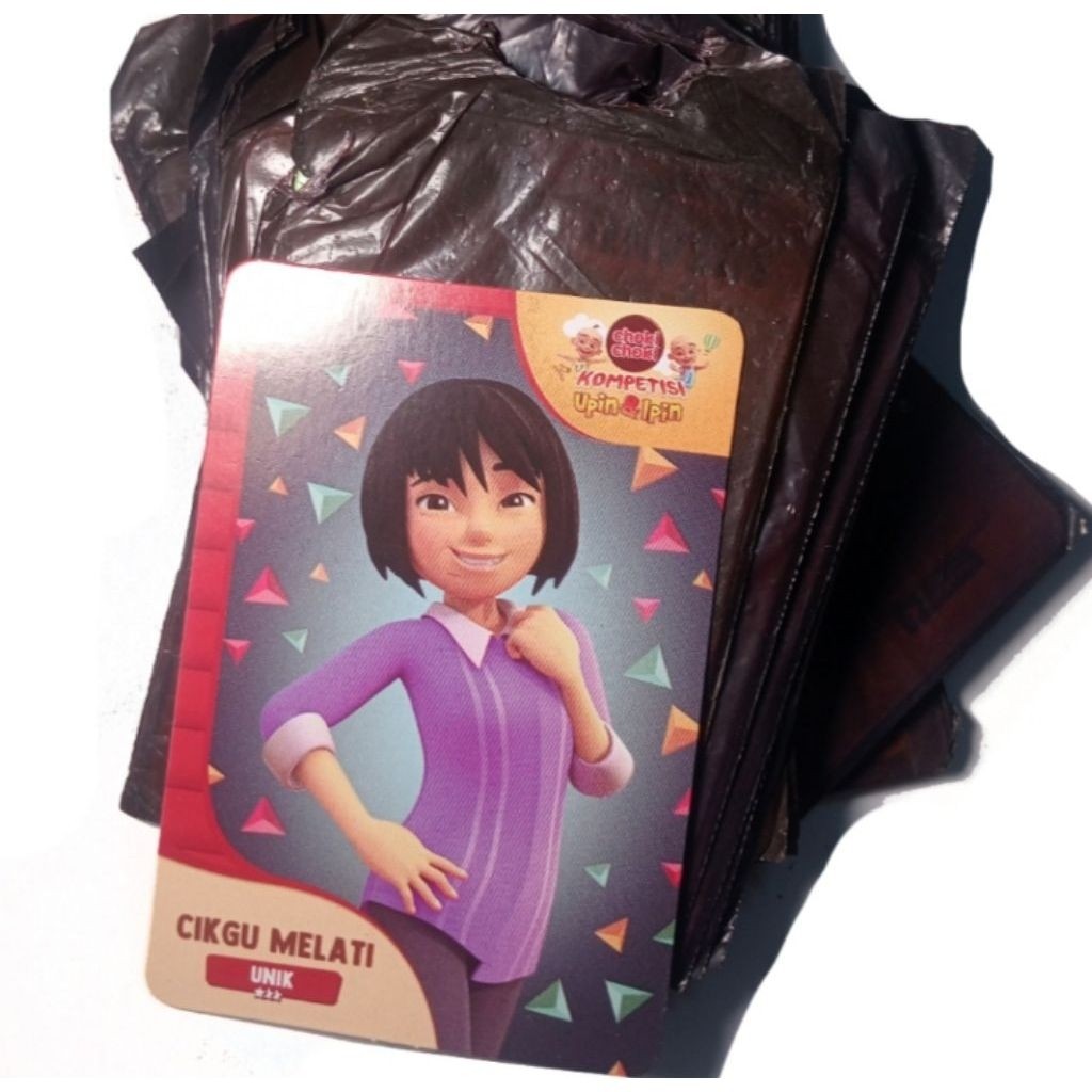 Kartu Choki Choki series Upin Ipin