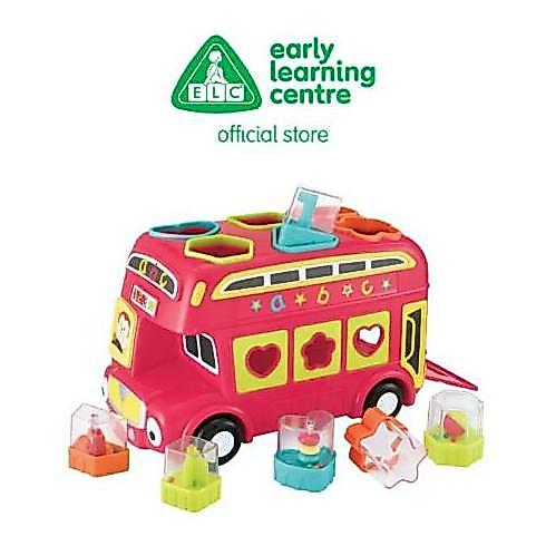 Bestgood- ELC Shape Sorting Bus - Mainan Edukasi Penyortir Bentuk Anak