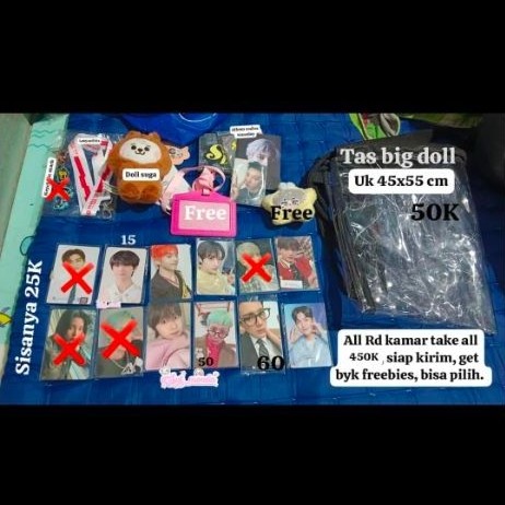 PC AAB JAEMIN JENO RIKU JISUNG JICHANGWOOK ZAYYAN XODIAC DOLL SUGA BTS TAS DOLL BESAR