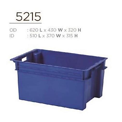 RABBIT Plastik Container Kontainer Krat Bak Susun Clear Up 5215 Rabbit