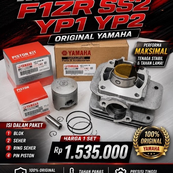 Paket Blok Seher Komplit Fizr/Force 1 zr yp1 yp2 100% original