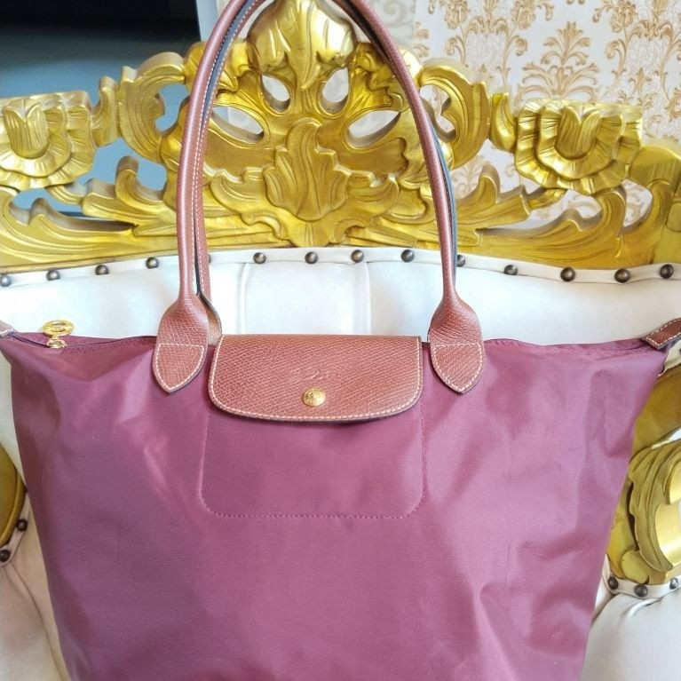 Tas LONGCHAMP bekas pemakaian,second seken preloved