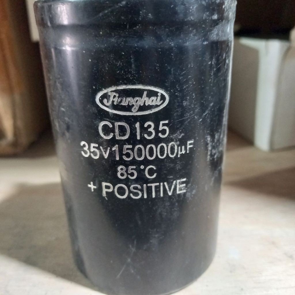 KAPASITOR ELCO 150000uf 35v ORIGINAL