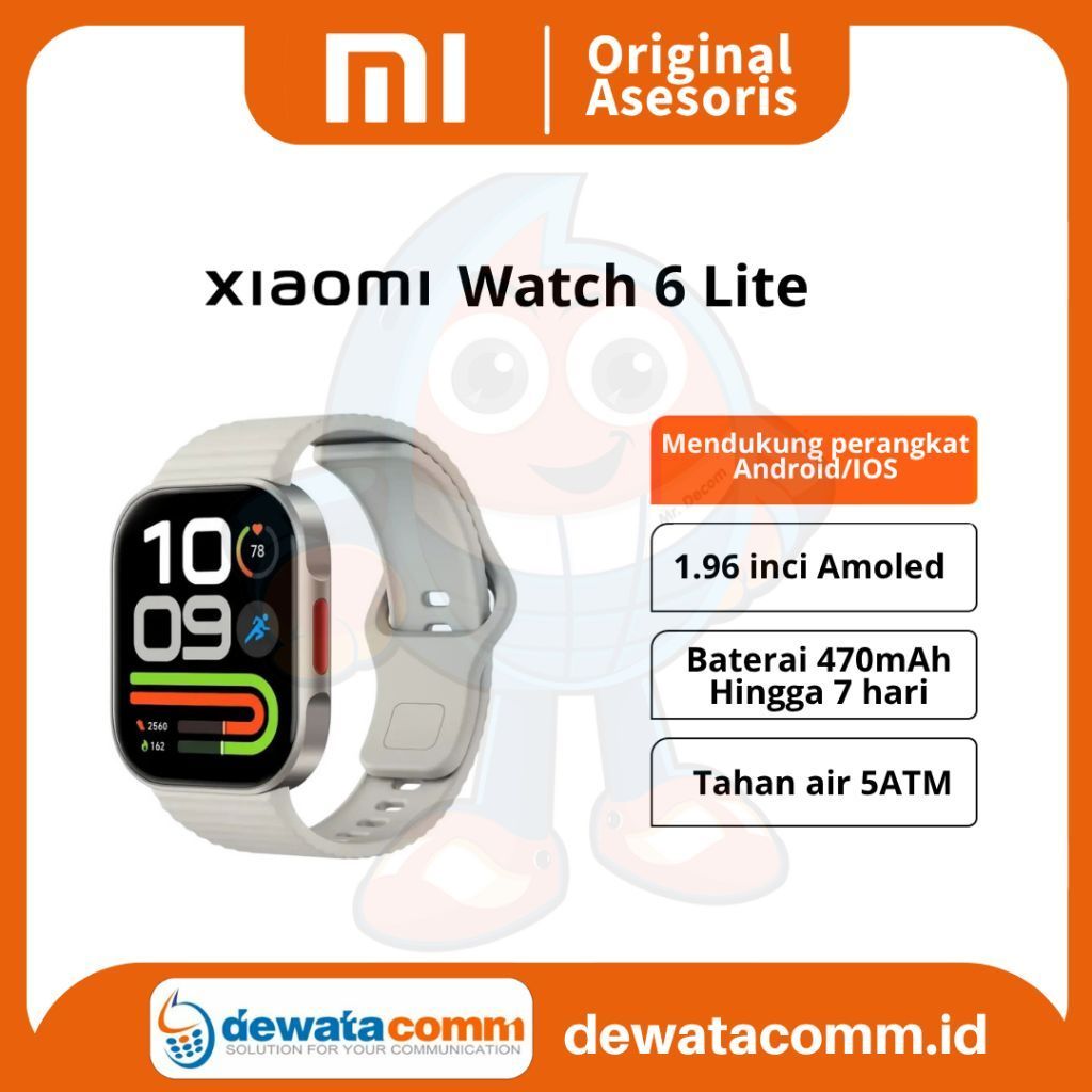 Xiaomi Redmi Watch 6 Lite Garansi Resmi