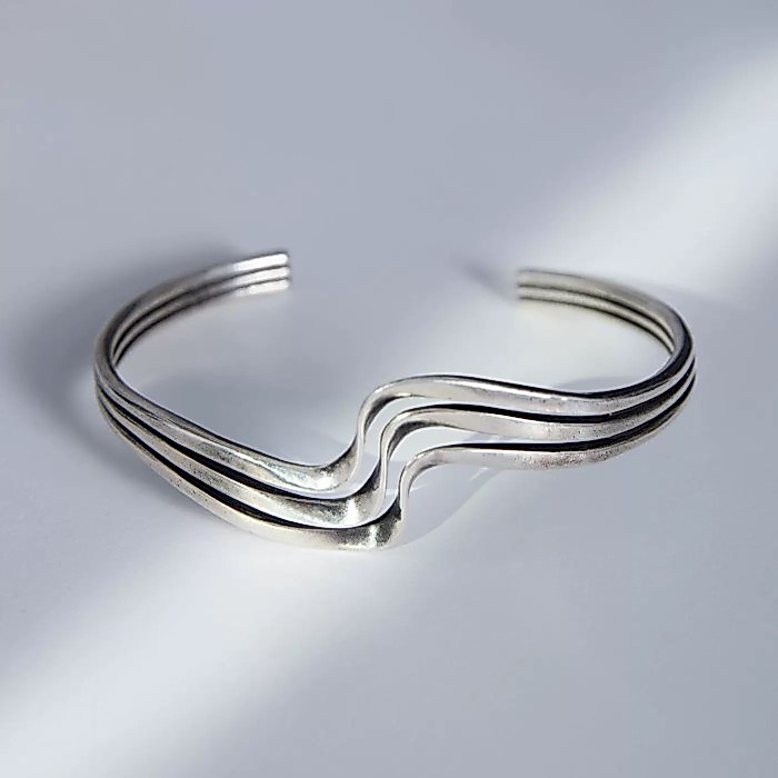 Classic Handmade Personalized KIKO Style TAXCO Streamlined Living Mouth Adjustment Bracelet
