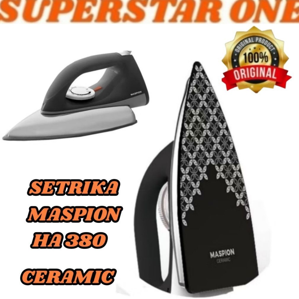 SETRIKA HA 380 MASPION CERAMIC