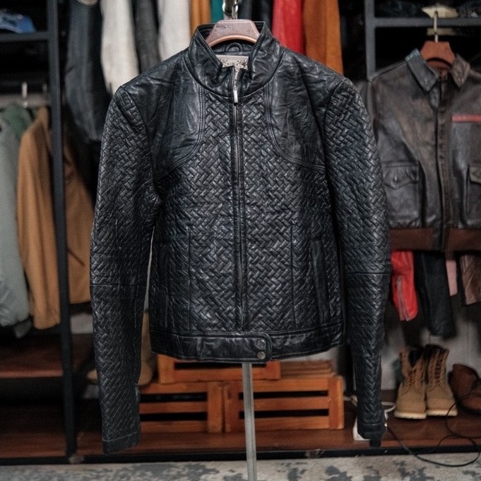 Caferacer Kasibady Leather Jacket Women Original - Size S