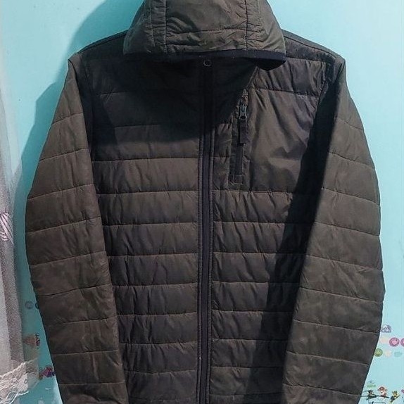Tnf puffer hijau army
