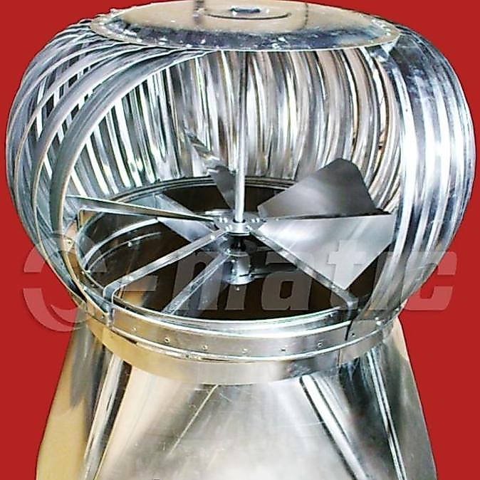 Turbin Ventilator , Kipas Roof Fan ,Alat Sirkulasi Udara Untuk Pabrik 24"