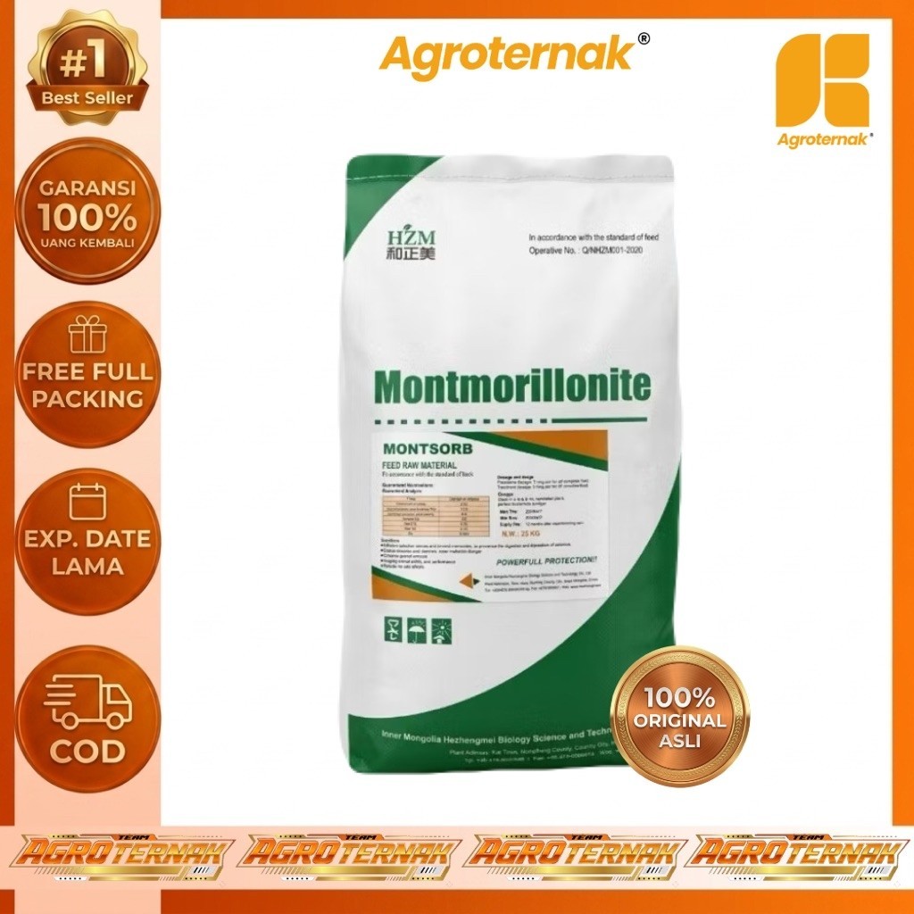 HSCAS TOXIN BINDER 1 KG - Feed Additive Pengikat Mycotoxin Toxin Jamur Pakan Ternak & Unggas Ayam