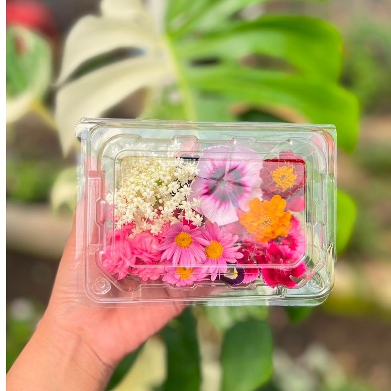 edible flowers mix