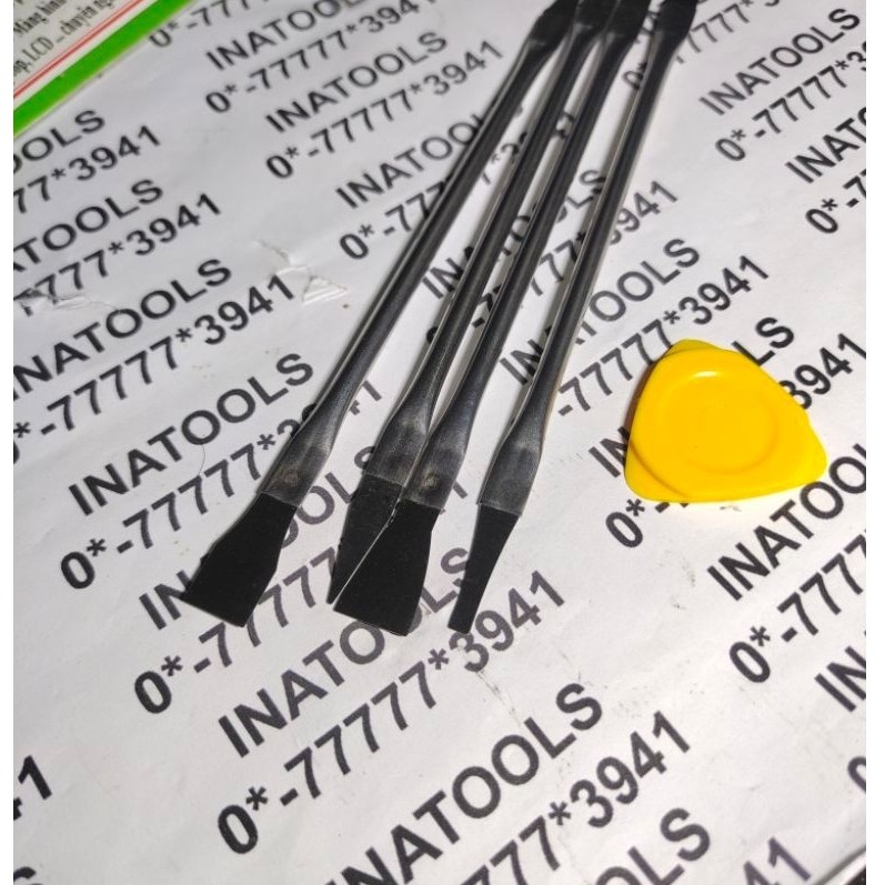 Alat Pembuka LCD Touchscreen - Alat Cungkil IC CPU HP Lentur 4 in 1 / Pencongkel IC HP