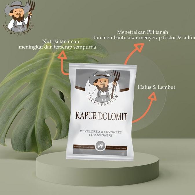 Promo Geek Farmer - Pupuk Kapur Pertanian Dolomit Premium Diskon