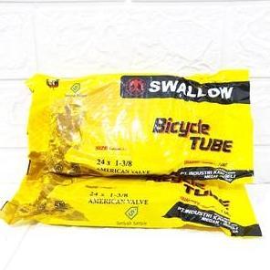 Promo BAN DALAM SEPEDA 24X1 3/8 SWALLOW AV DELI TIRE CITY BIKE JENGKI BALAP 24 X 24X 1 3 PER 8 CTB P