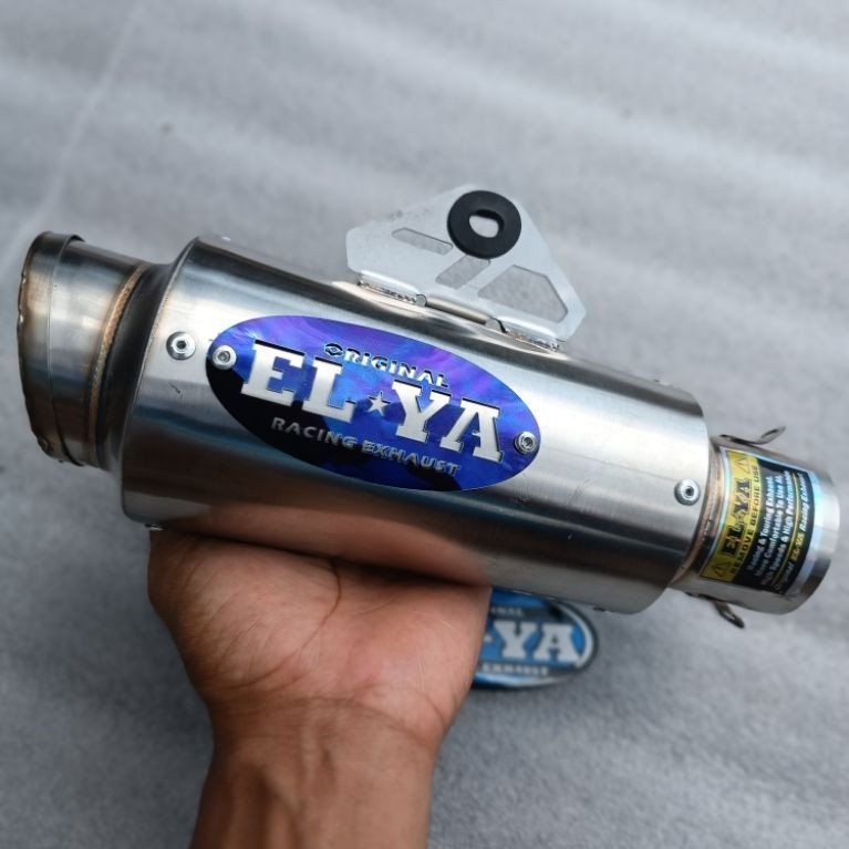 silincer elya original dos mufler sarangan setengah full borboran inlet 50 buat semua motor