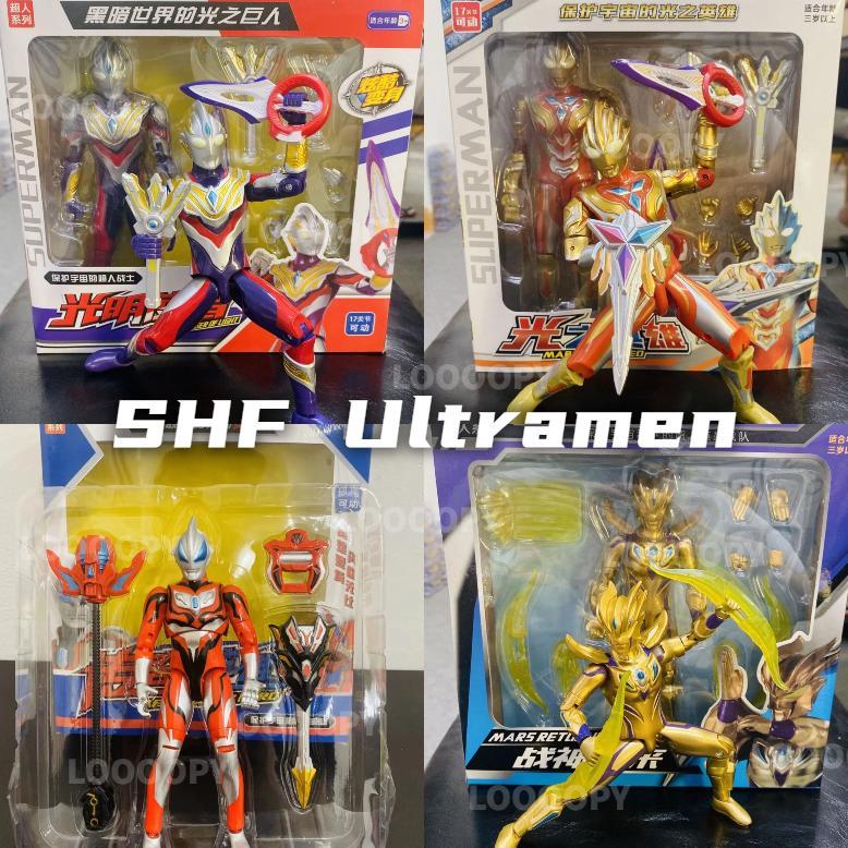 RHAASTBandai Ultraman Zero Brazal Beliyatiga Ultraman Trigger Multi SHF Super Action Figure Ultraman