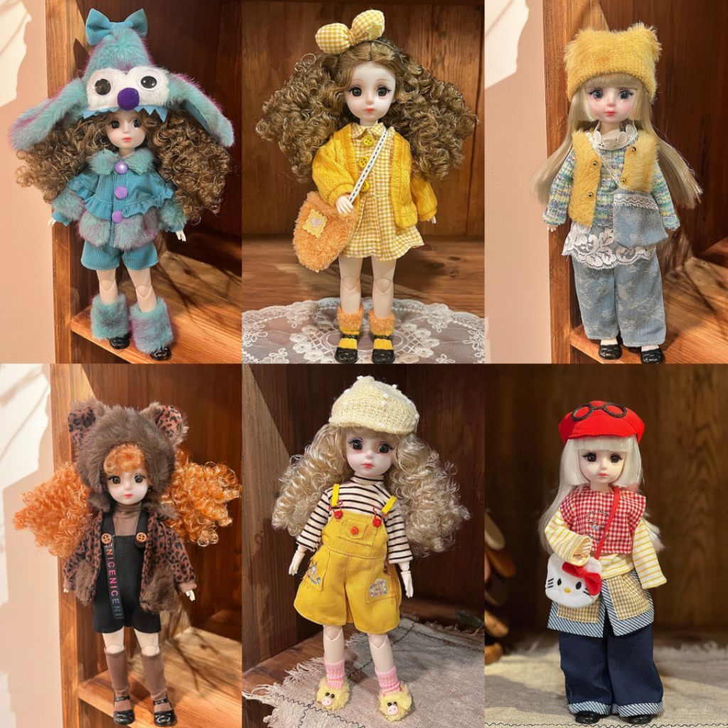 (Baru Datang) Boneka BJD Dolls Yuna Korea Princess Dress Up