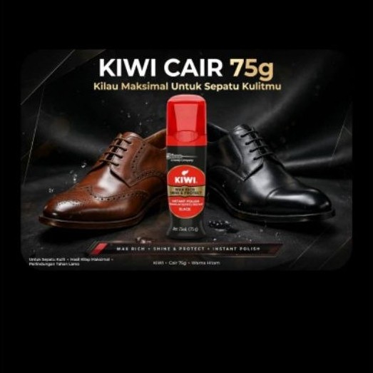 kiwi cair 7.5  semir sepatu cair