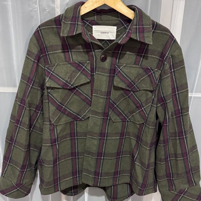 jaket flanel siero