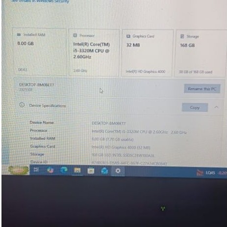 lenovo thinkpad x230 core i5