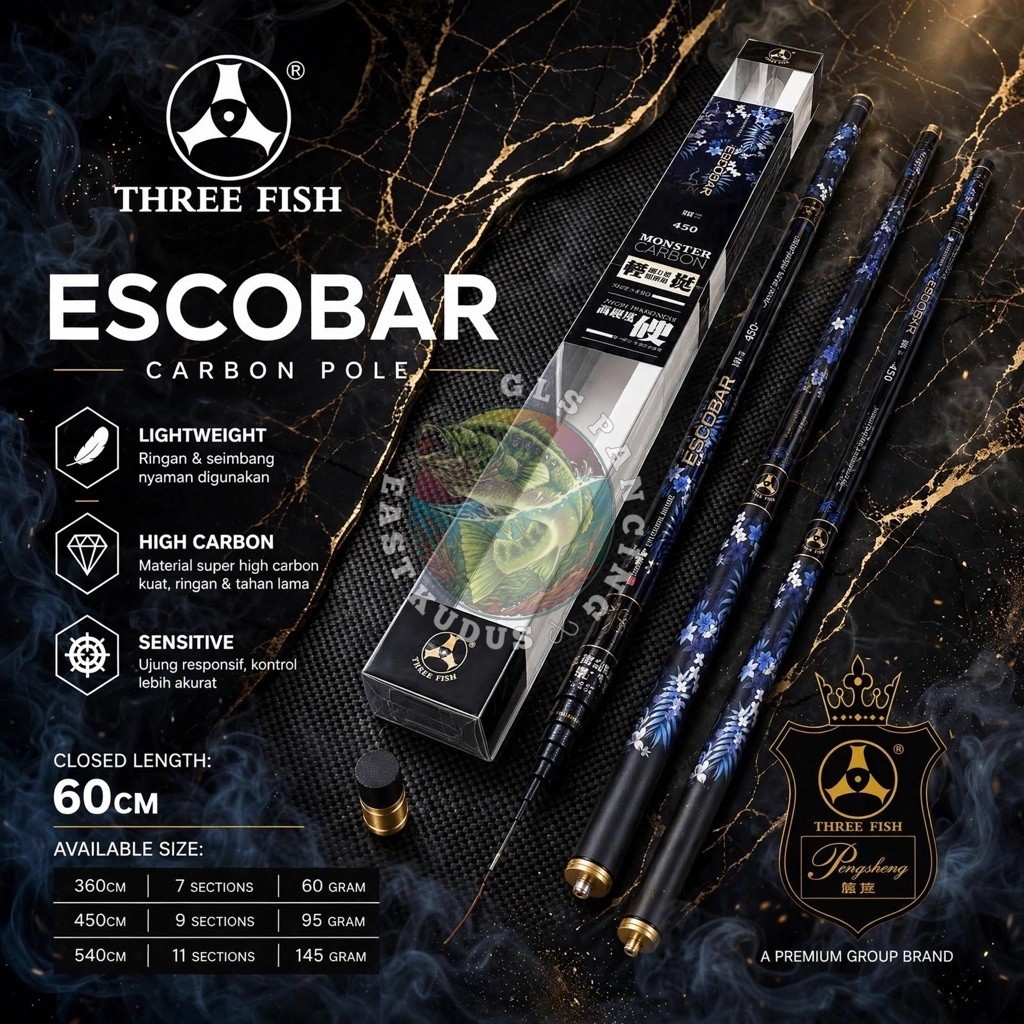 tegek threefish escobar 360 450