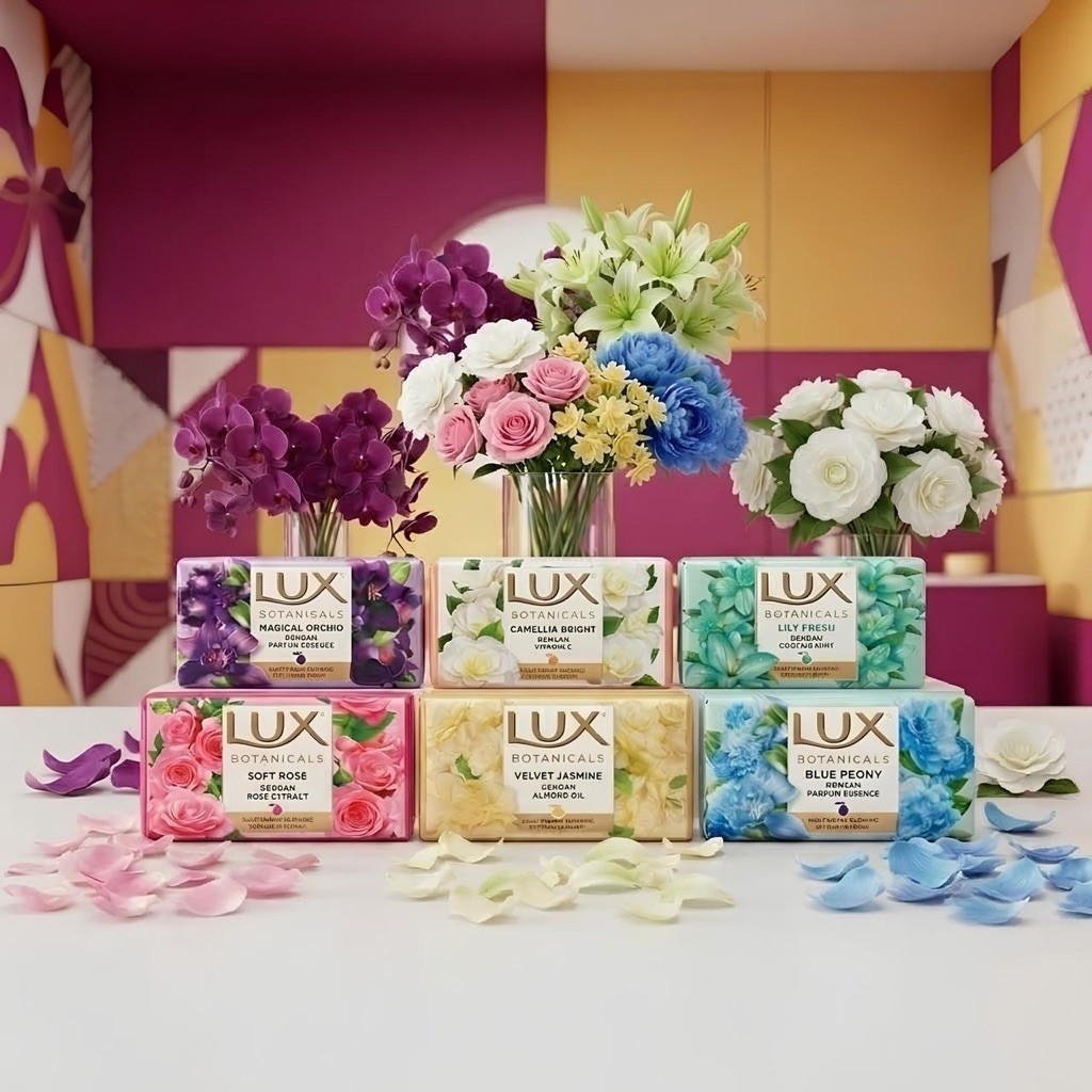 Sabun Batang Lux 68 gram / Sabun Batang Lux Botanicals / Sabun Batang Lux All Variant / Sabun Batang
