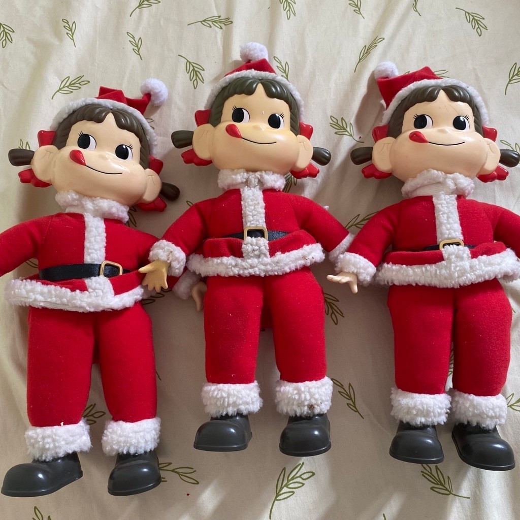 Doll Peko Chan Christmas Natal Santa Boneka Japan Jepang Fujiya
