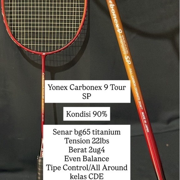 Yonex Carbonex 9 tour sp