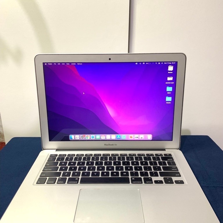 MACBOOK AIR 2017 13"inch SECOND ORIGINAL 95% mulus