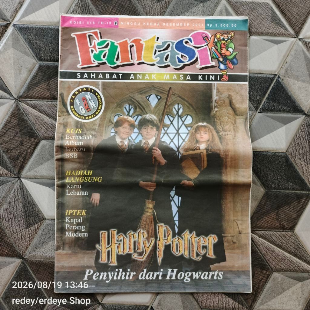 Tabloid Fantasi No 416 Desember 2001