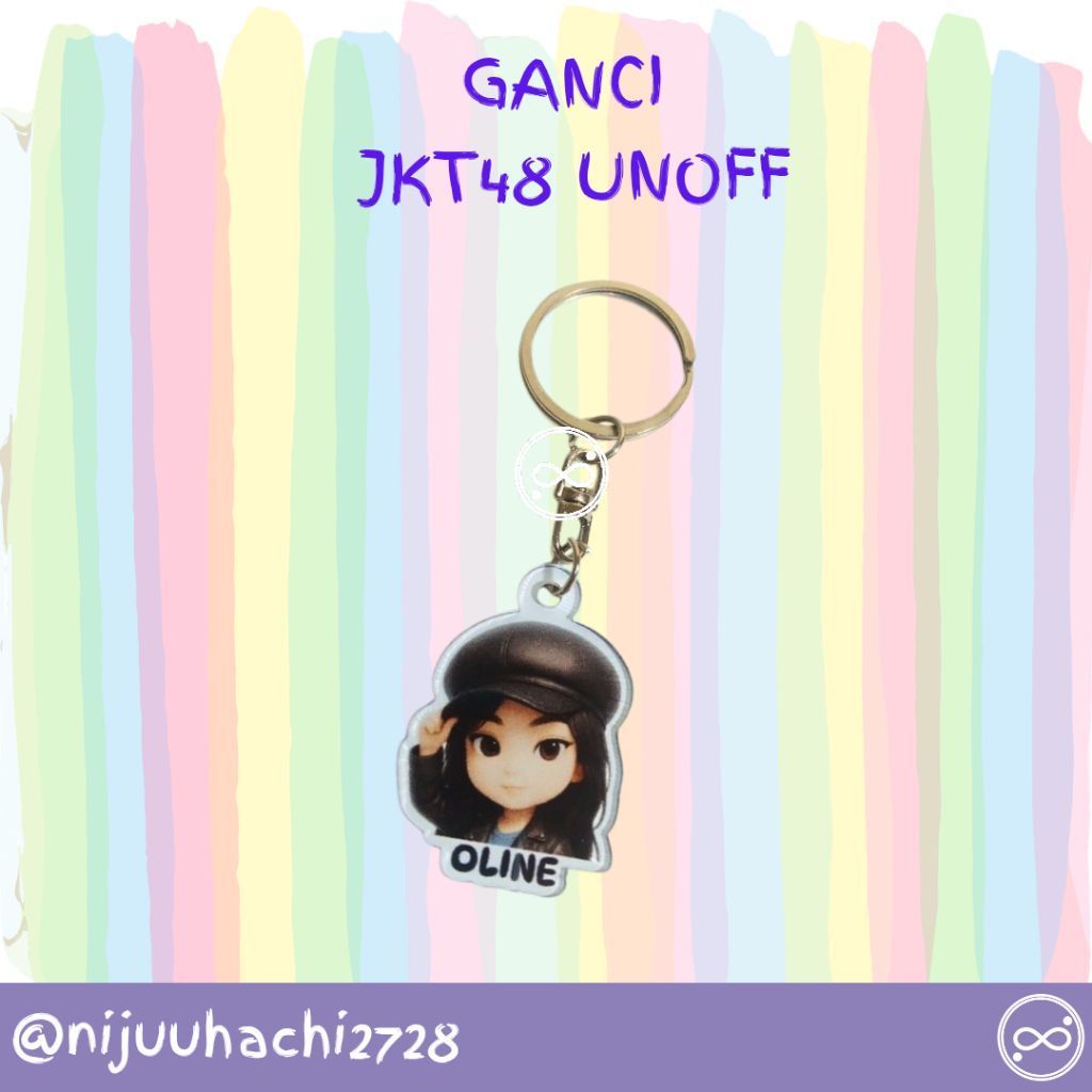 Keychain JKT48 Oline