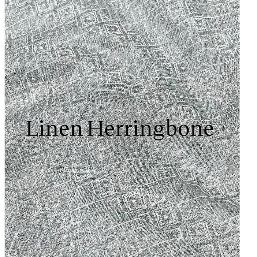 Linen Herringbone | Kain Linen