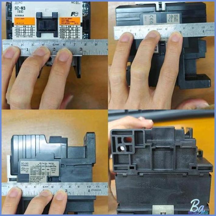 CONTACTOR 65A FUJI SC-N3 SC N3 SC 3N COIL AC 110,220,380 VAC SC3N SC-3N SCN3 SC65XA BERGARANSI