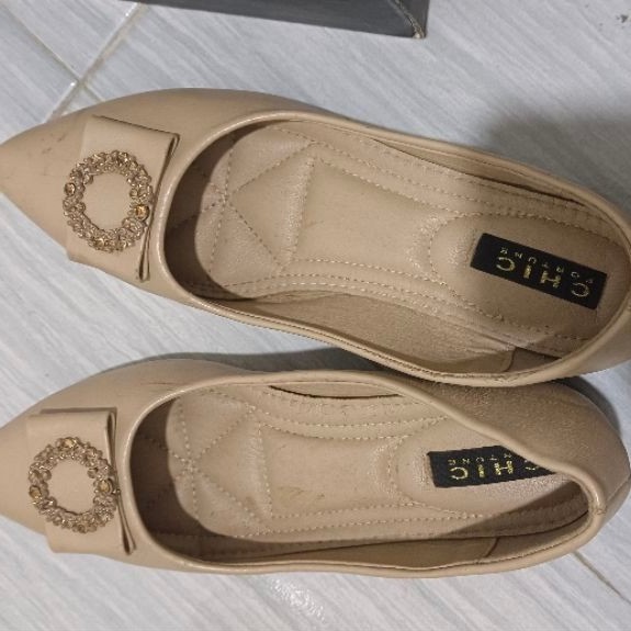 preloved sepatu wanita chic fortune