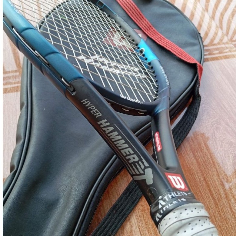 Raket tenis Wilson hyper hammer bekas original masih Mulus