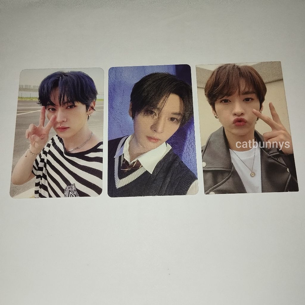 Straykids Lee know lino photocard album go live pob