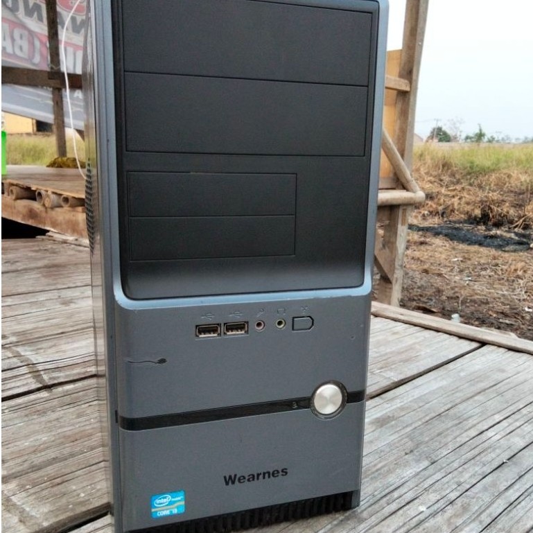 Casing pc wearnes bersih siap rakit siap paka