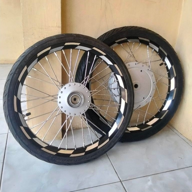 VELG SET RING 16 YAMAHA MIO/Fino/Nouvo Soul/mioJ/Xride 115cc Series