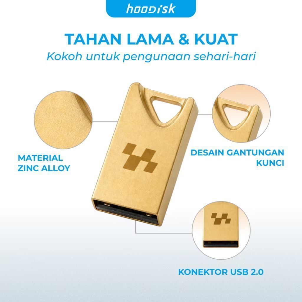 Hoodisk Mini Series USB Drive 8GB