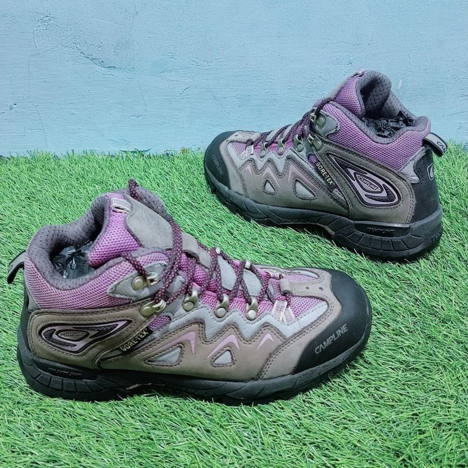 Sepatu Hiking / Outdoor CAMPLINE goretex Mid Cut