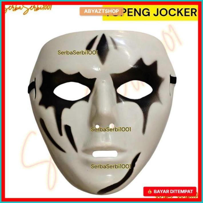 TOPENG JOCKER / TOPENG SERAM / TOPENG BADUT / TOPENG HANTU / HALLOWEEN