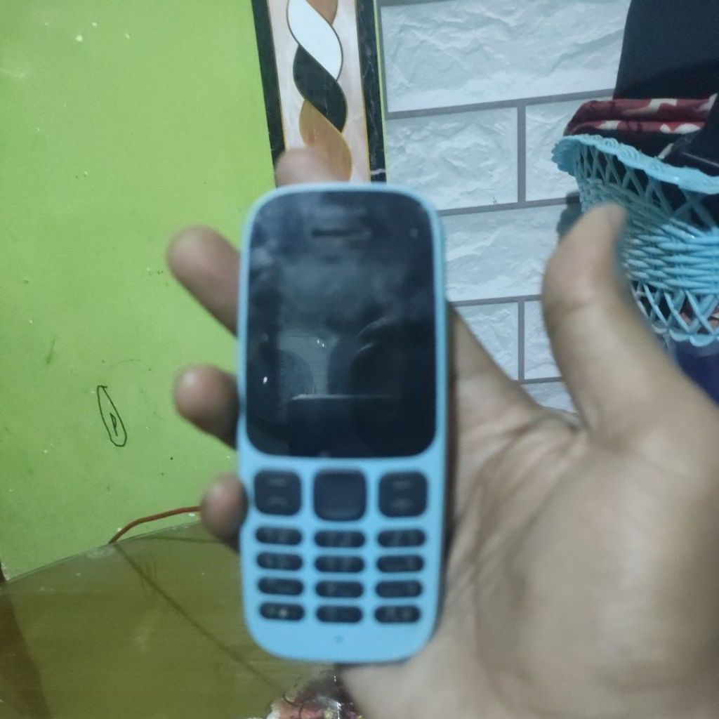 HP Nokia 105 Tam Non Repacking - Garansi Resmi, Tanpa Batre, Kondisi Normal