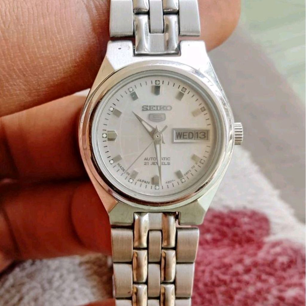 Jam Tangan Wanita Seiko Automatic Cal 4207 Original