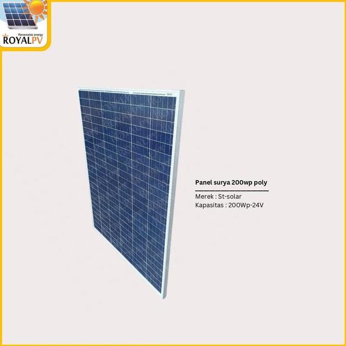 Solar panel surya 200wp poly solar cell 200wp