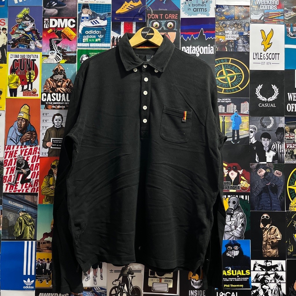 Long Sleeve / Polo Shirt / Rugby Shirt / Vintage / Second / DOHC