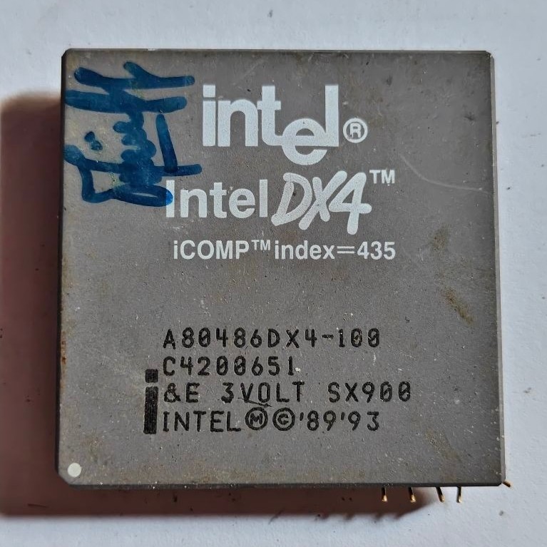 prosesor keramik Intel DX4 bahan leburan per pcs