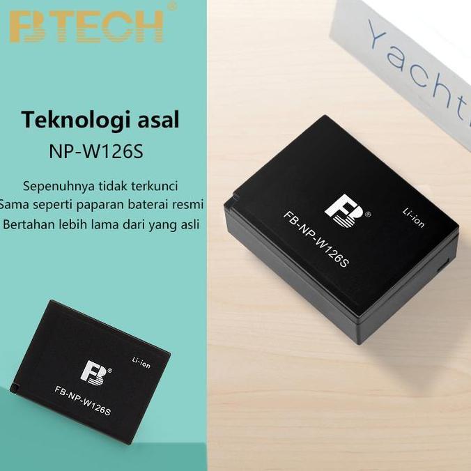 BTECH Battery NP-W126S 830mAh with Charger for Fujifilm Camera XT3 XM1 XPRO2 XPRO3 XT20 XT30 XT10 XT