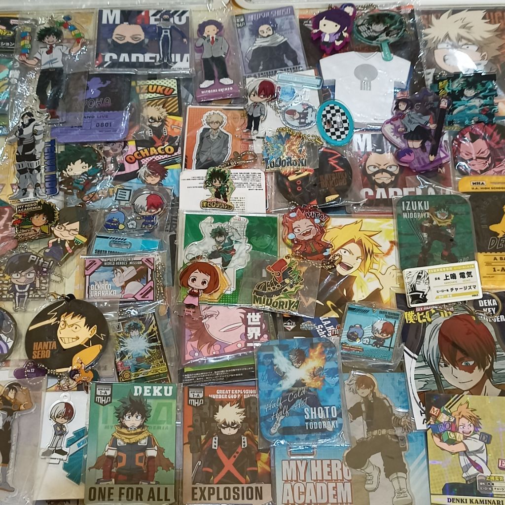[Update 10 September] Serba Serbi Merchandise Official My Hero Academia - Stand, Keychain, Rubber, B