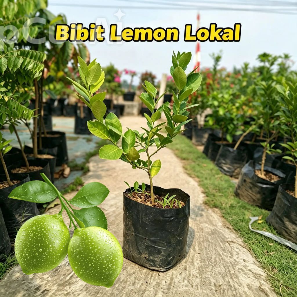 Bibit Jeruk Lemon tea/Lemon lokal okulasi